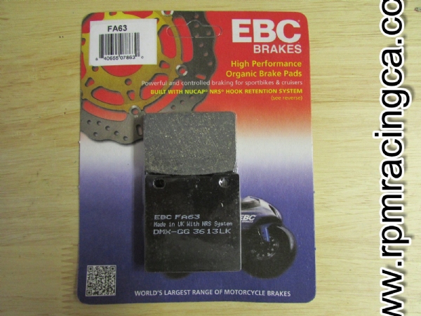 EBC H/P Organic Brake Pads